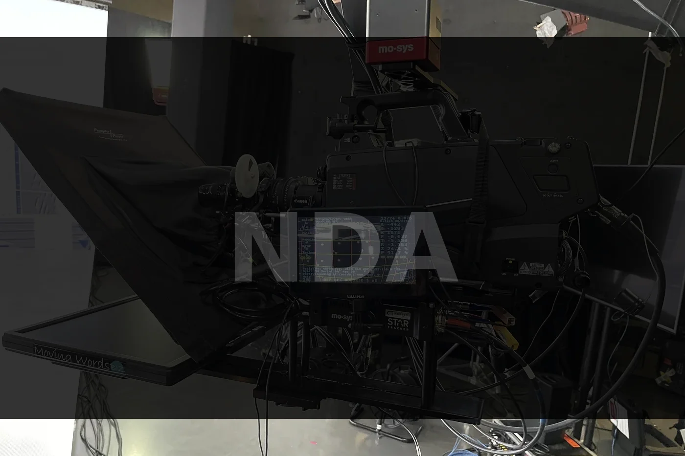 XR virtual production stage with motion capture