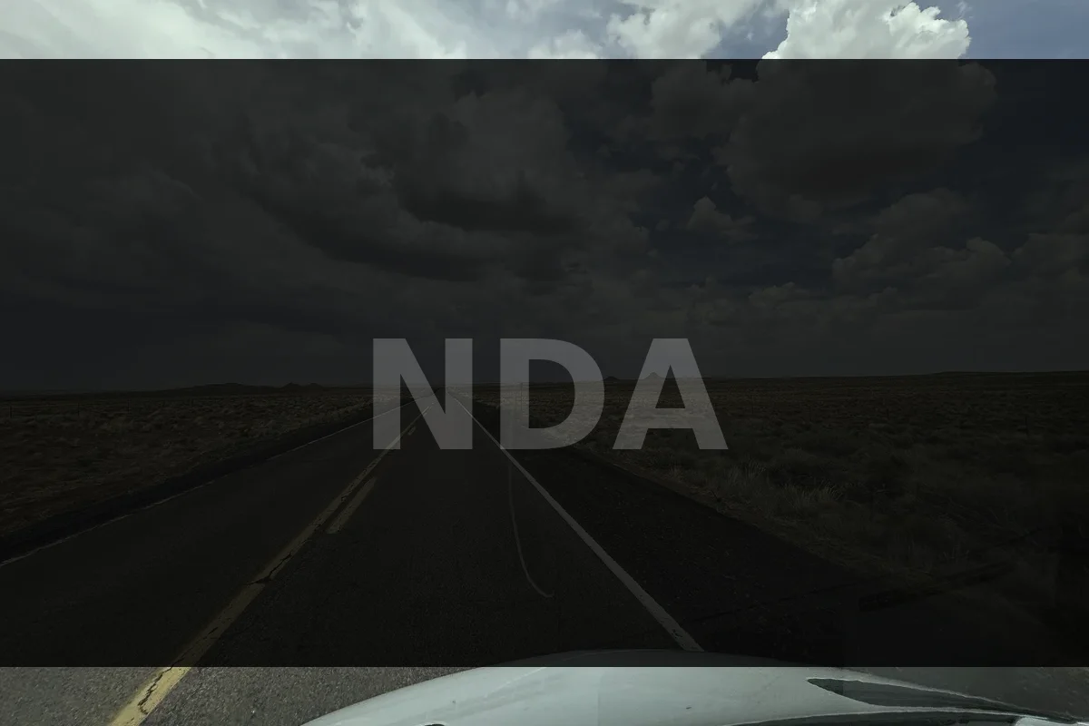 Open road en route to the next show