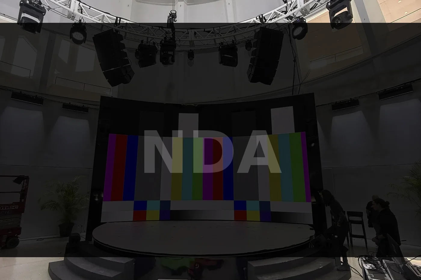 Professionally organized cable case