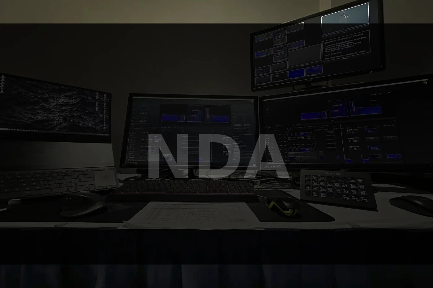 Large auditorium with professional projection