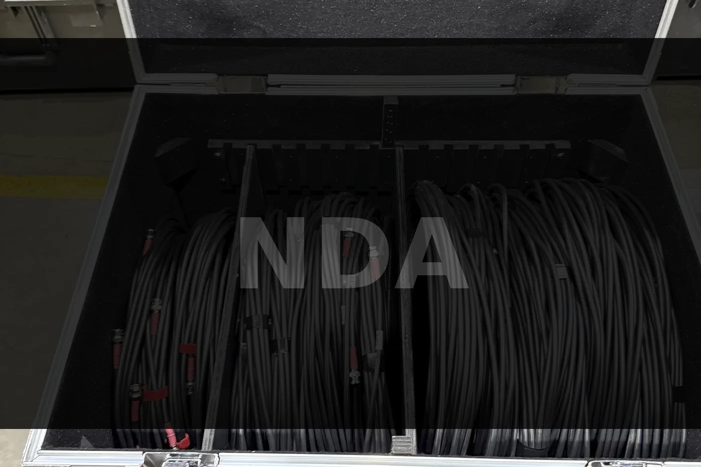 Heavy-duty fiber cable case