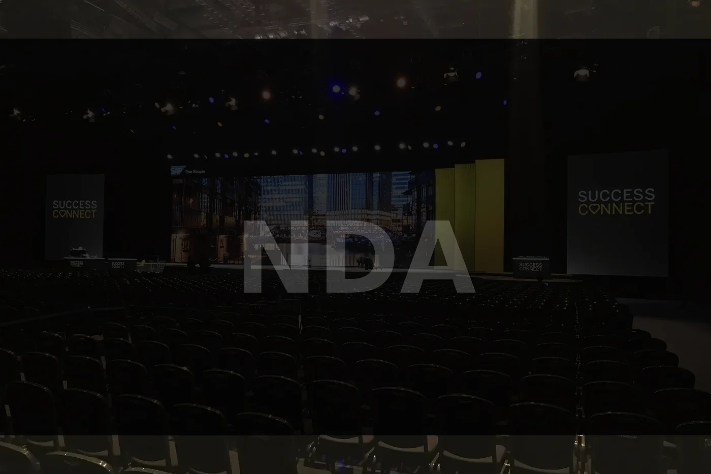 Dramatic LED lighting installation